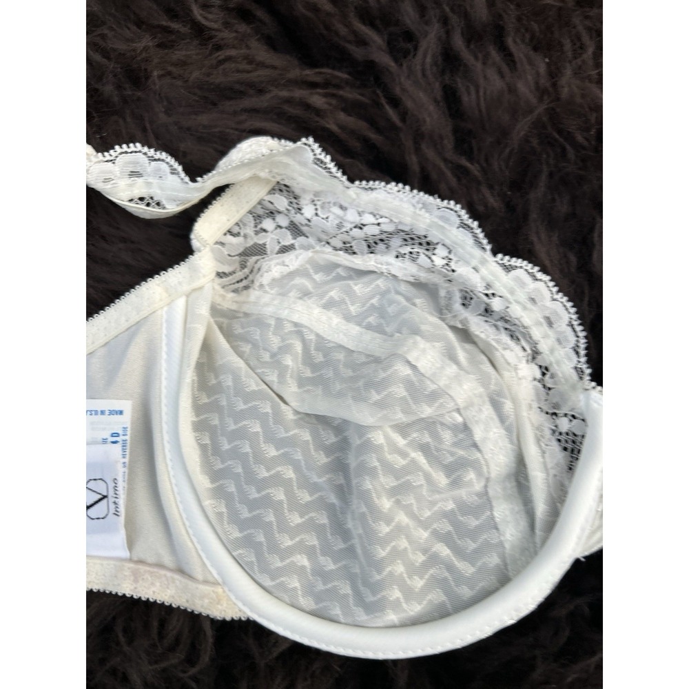 Valentino Vintage Lace‎ Bra and Panty Set Lingerie Intimates Bridal Ivory - Picture 6 of 11